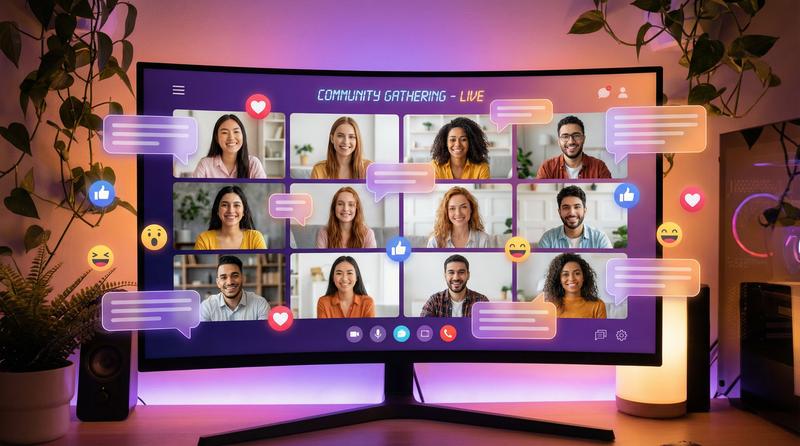 抖荫短视频视频社区互动场景