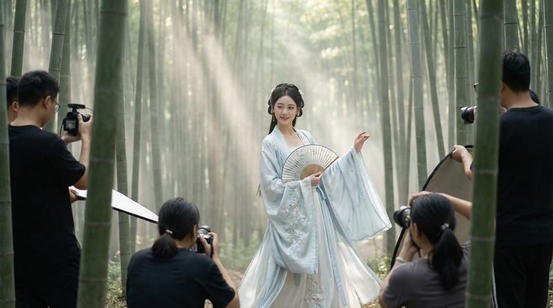 抖荫短视频古风写真视频